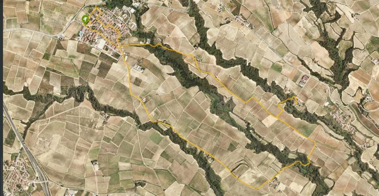 Ruta joc enoturistica Pla del Penedes mapa reduit 768x398